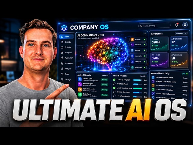 I Built a Complete AI Operating System for my Company (Full Stack)