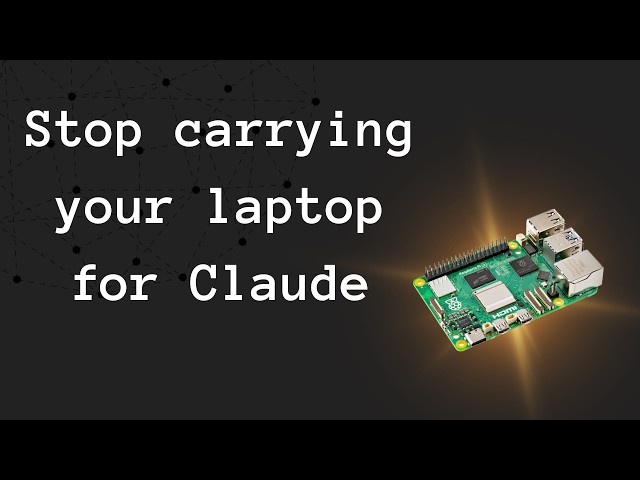 Stop Carrying Your Laptop for Claude