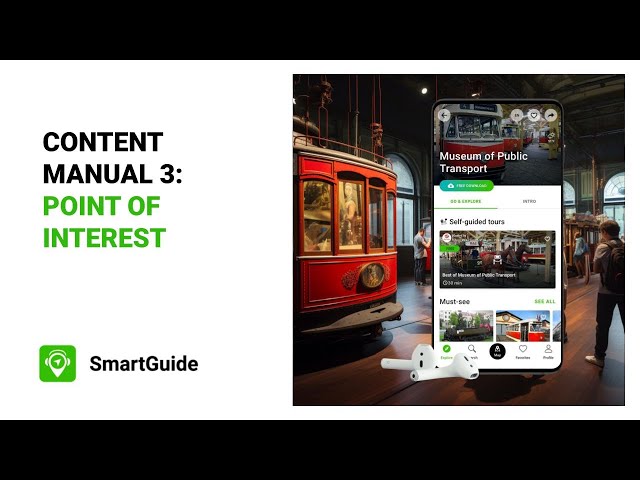 SmartGuide Content manual 3: Point of interest