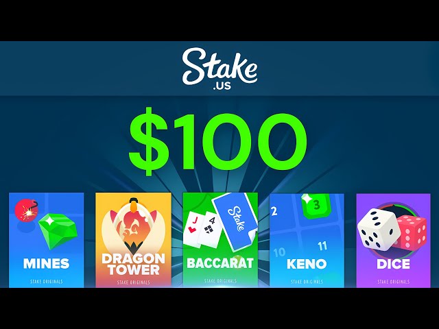 $100 VS STAKE ORIGINALS (STAKE.US)