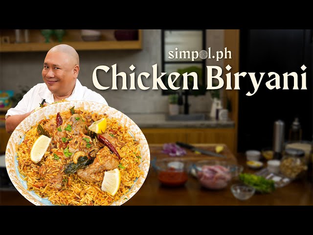 Easy Chicken Biryani Recipe | Simpol and Flavorful One-Pot Meal by Chef Tatung