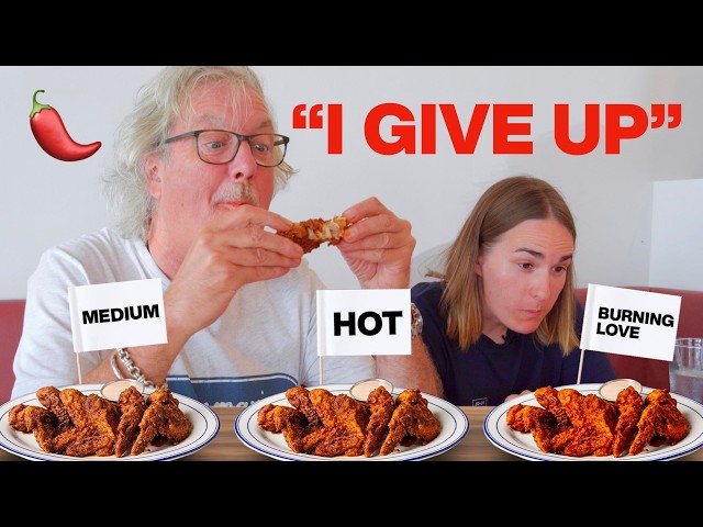 James May tries the 'hottest wings in America'