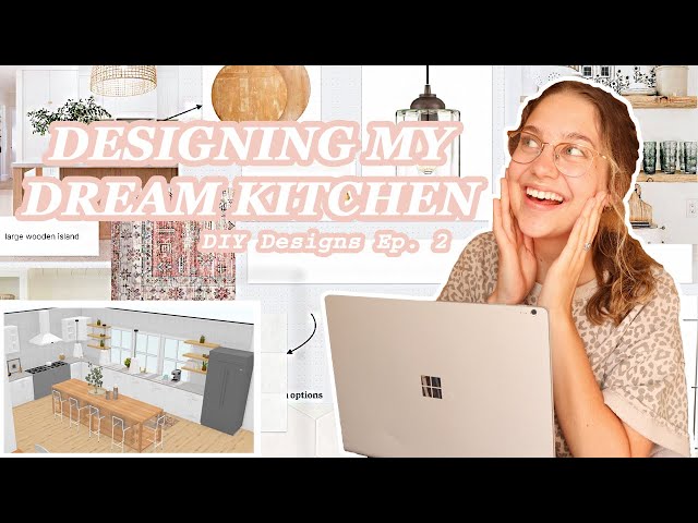 designing my dream kitchen! | milanote moodboard & floorplanner app | DIY Designs ep. 2 | Brooke Ava