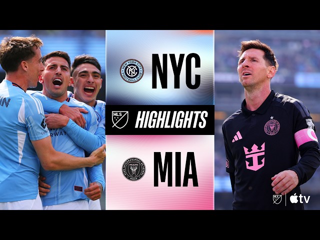New York City FC vs. Inter Miami CF | Resumen completo del partido | ¡La magia de Messi contra el...