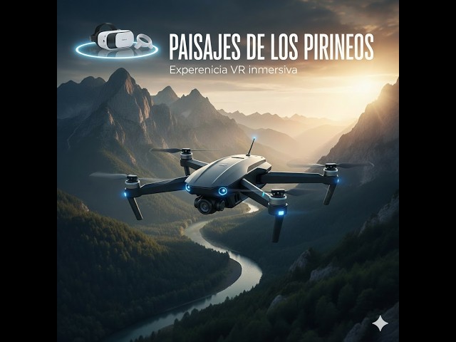 Volando por el "Alt Urgell" II.-22. Aristot.(Marginet).Flying the drone.