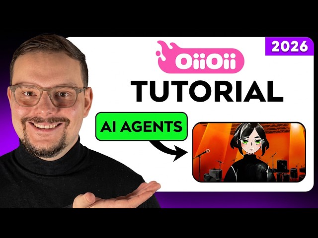 OiiOii AI Tutorial (2026) - AI Agents Built My Character’s Story Into a Music Video