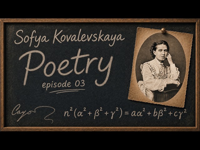 Sofya Kovalevskaya: Writing poetry