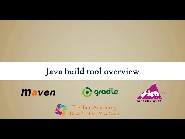 6  Java Build Tools
