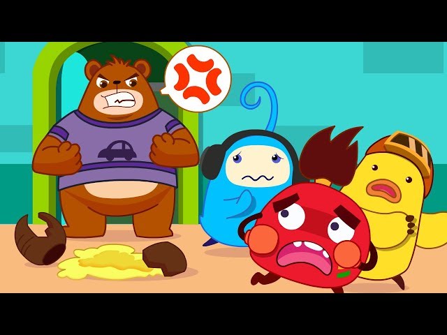 Colored Monsters Break Mr. Bear's Honey Pot | Math Kingdom Adventure | Kids Cartoon | BabyBus