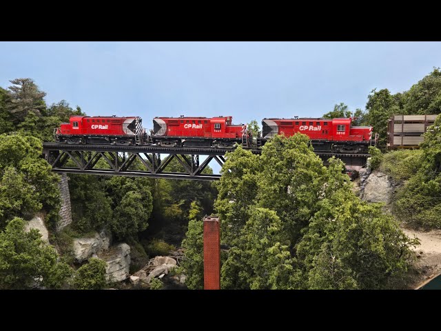 CP Rail Train 937 at North Troy, Vermont