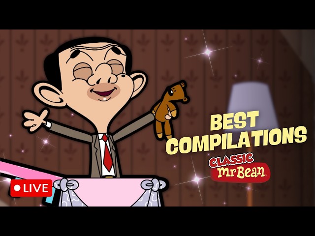 Mr Bean Animated Best Compilations! 🔴LIVE - Watch 7/24
