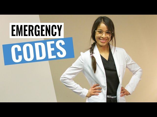 Hospital EMERGENCY CODES! What do they mean?!