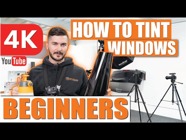 How To Tint Windows - Window Tinting For Beginners - Learn To Tint Windows - Tint Training Classes