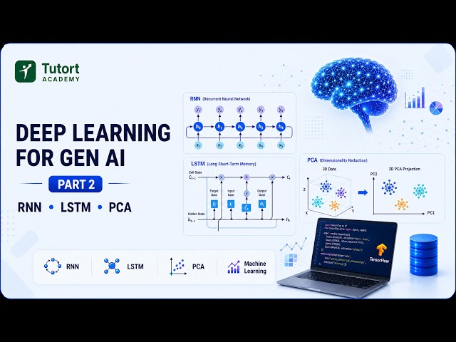 Deep Learning Full Course | RNN, LSTM & PCA | Part 2 | AI, ML, GenAI & Agentic AI