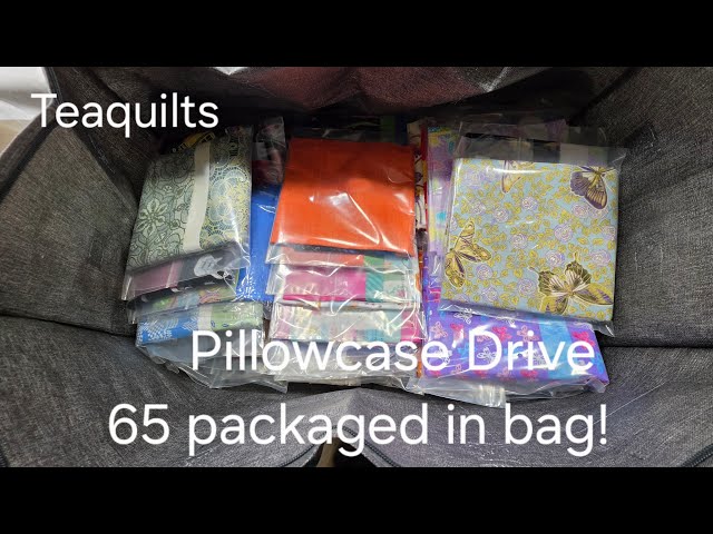 Teaquilts Live Chat 9-23-26 More Pillowcases Arrive & Retreat 2027 Dates
