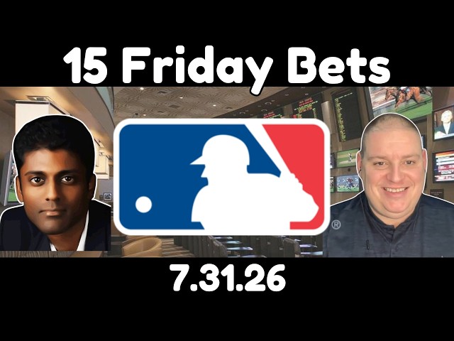 Friday MLB Picks - 7/31/26 l Craig Trapp & Indian Cowboy MLB Betting Picks & Predictions