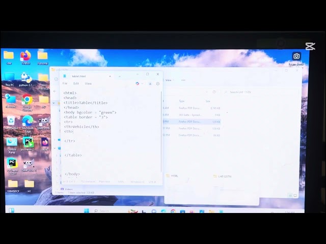 HTML-TABLE PLUSTWO COMPUTER APPLICATION AND COMPUTER SCIENCE 