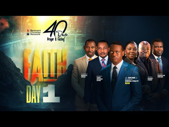 40 DAYS OF PRAYER AND FASTING || FAITH || DAY 1 || REV. TONY AUDU || 5TH JAN. 2026