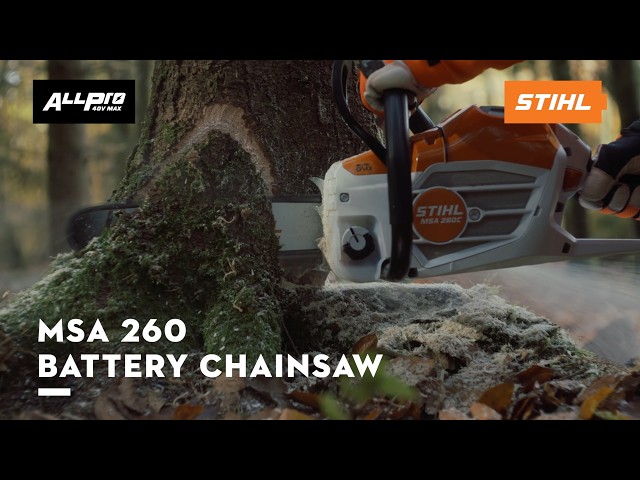 STIHL MSA 260 C-O Cordless Chainsaw | Battery Powered Chainsaw | STIHL ALLPRO Battery | STIHL GB
