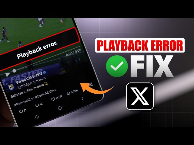 How to Fix X (Twitter) Video Playback Error! [Android]