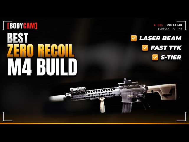 Best Zero Recoil M4 Build in BODYCAM