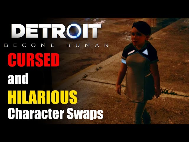 Detroit: Become Human | Character Swapping Mod Compilation | Cursed and Hilarious