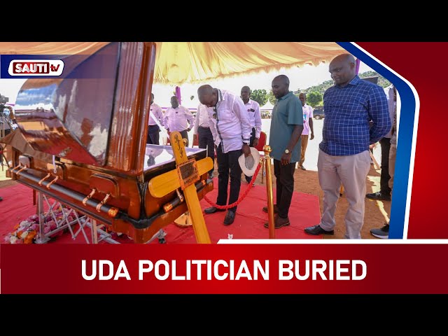 Murkomen leads burial of Elgeyo Marakwet UDA Politician Jeremiah Toriebe, at Barberi, Marakwet East