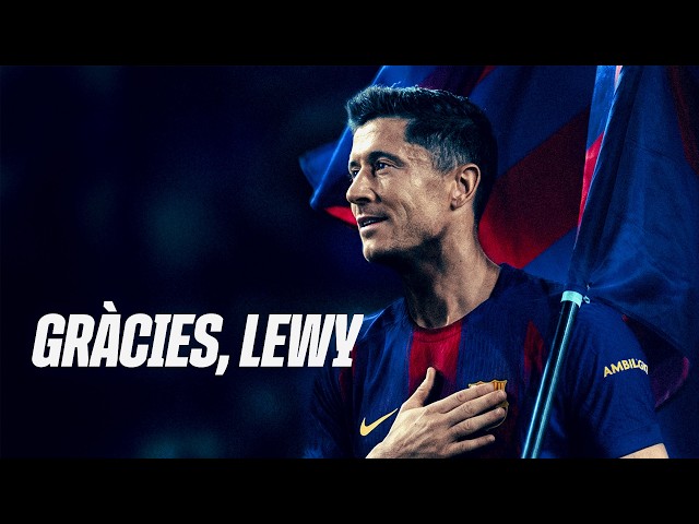 THANK YOU, LEWANDOWSKI 💙❤️ | FC Barcelona