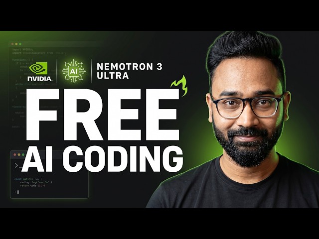 The FREE AI Coding Agent You Need to Try! 🔥 Nemotron 3 Ultra Setup