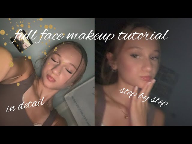 full face makeup tutorial (step by step) #fyp #viral #makeup #blowup 