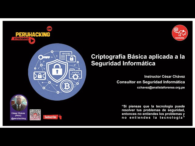Criptografia Basica aplicada a la Seguridad Informatica