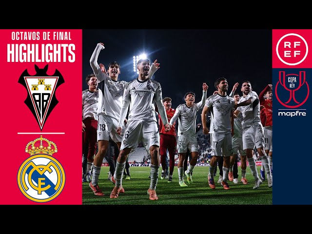 Resumen #CopaDelReyMapfre | Albacete Balompié 3-2 Real Madrid CF | Octavos de final | Temp. 2025/26