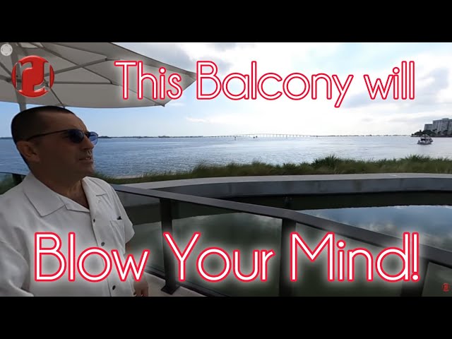 Mandarin Oriental Miami Balcony Tour 360° – Brickell Key Views