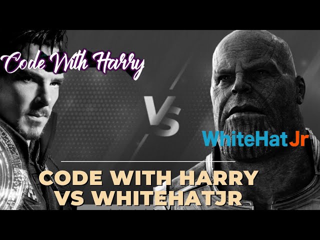 Code with harry vs WhiteJR. | Meme