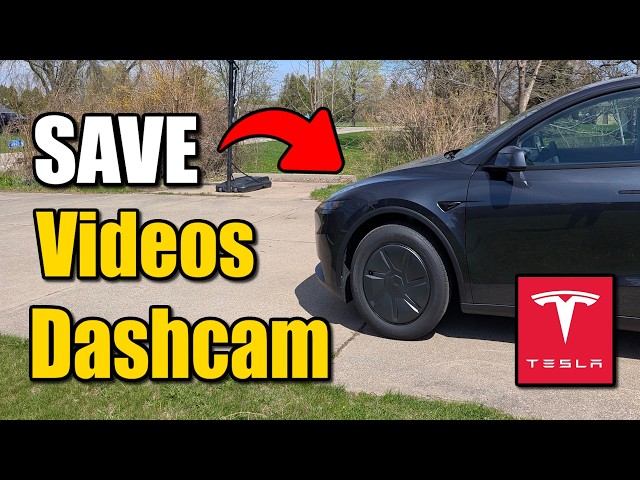 Cómo guardar y ver los vídeos de la cámara de salpicadero en los Tesla Model Y y 3 - Método sencillo