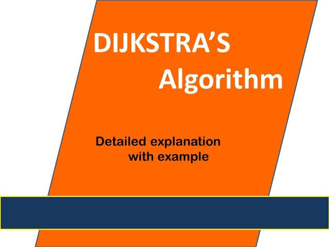 Shortest Path Problem and Dijkstra's Algorithm #ComputerShastra