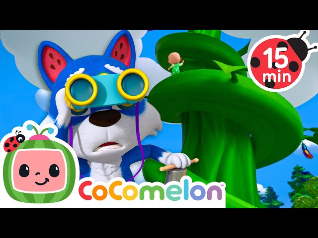 JJ & The Beanstalk🌱 | CoComelon - Animal Time | Kids Cartoons & Nursery Rhymes | Moonbug Kids