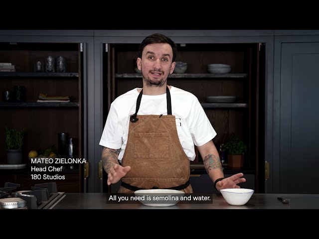 How to Make eggless Pasta dough - masterclass with @mateo.zielonka #vegan #pasta #homemade