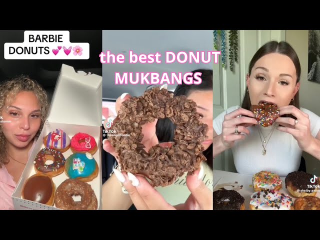 DONUT MUKBANG | TikTok compilation