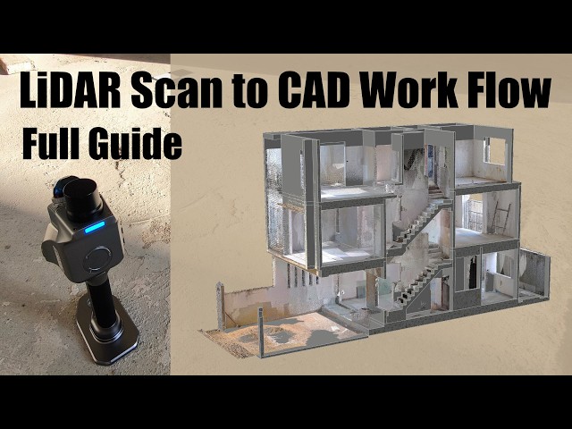 How to Make Money with LiDAR Scans (Full CAD Tutorial)