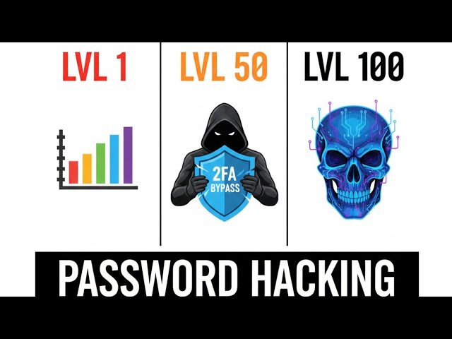 Every Level of Password Hacking Explained in 14 Minutes