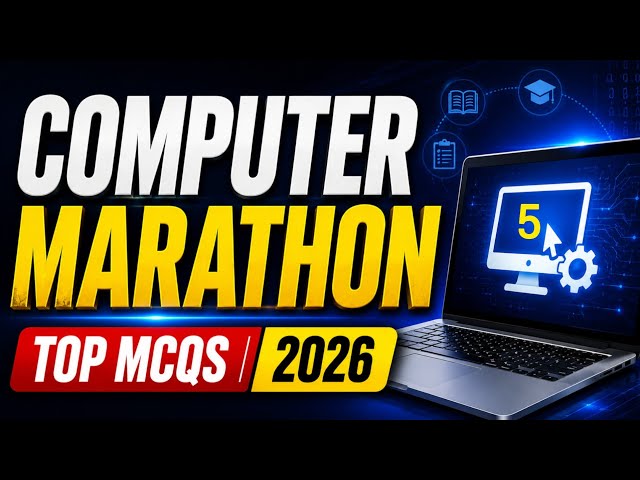 🔥 Computer Marathon 2026 | Top Computer MCQs | All Competitive Exams 