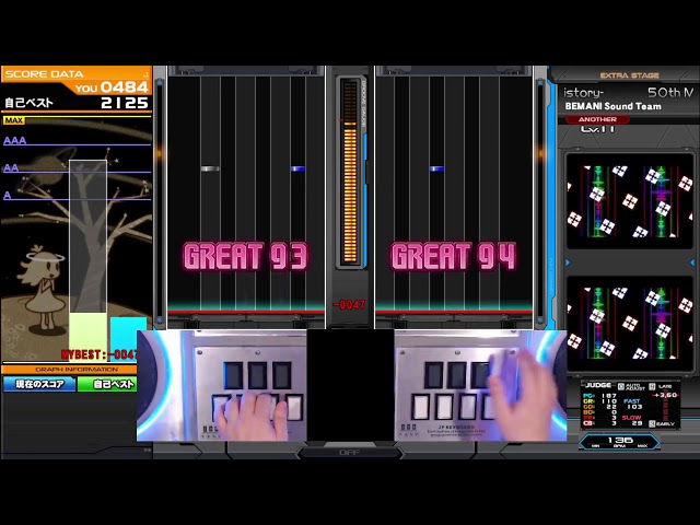 beatmania IIDX INFINITAS DP練習 #376 認識力ほしぃぃ