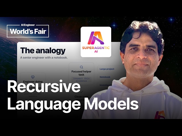 RLM: Recursive Language Models for Large Codebases - Shashi, Superagentic AI