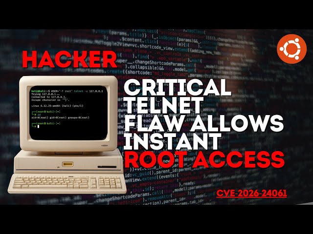 Major Security Risk for Linux Users: Telnet Vulnerability Grants Root Access