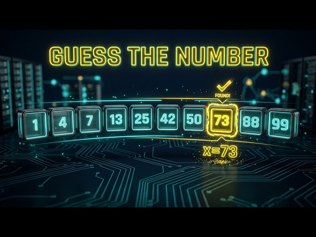 How I Can Guess Your Number in 7 Questions (Binary Search)