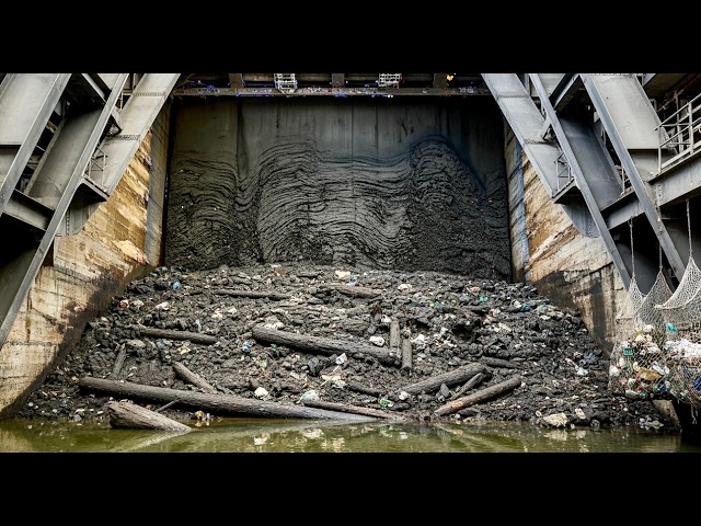 Massive Water Release as Dam Gates Open | Unleashing Controlled Fury