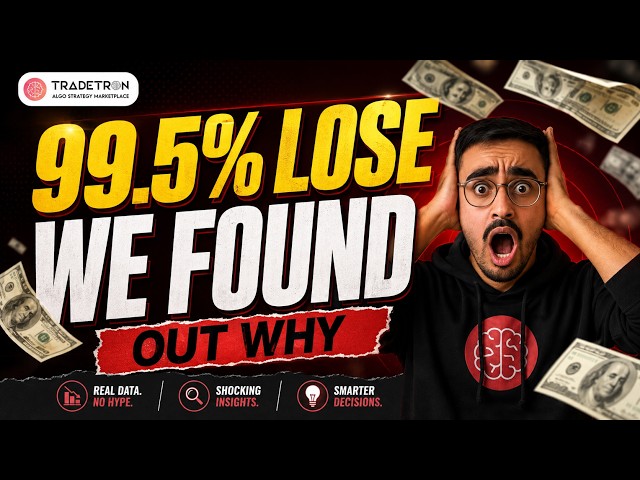 Why 99.5% of Traders Lose? — We Analysed 42,000 Live Strategies to Find Out