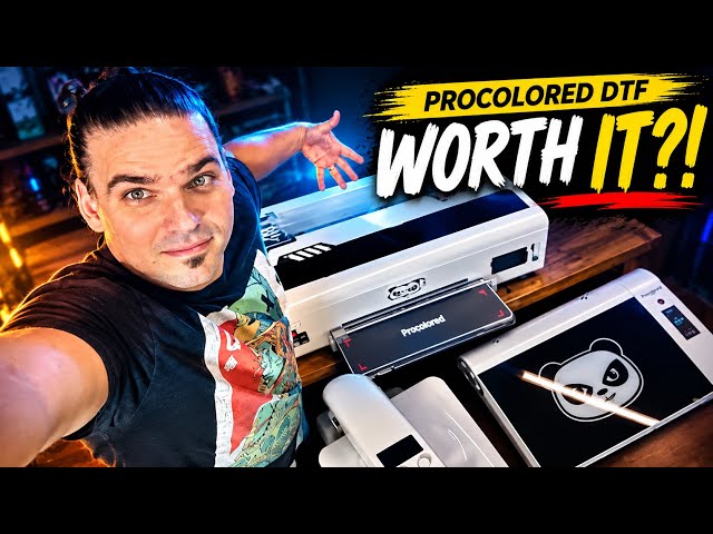 This PROCOLORED DTF Printer could Change my Cloathing Business