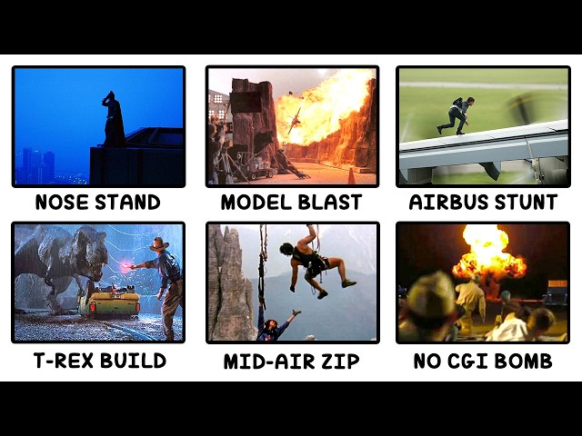13 Insane Practical Effects Hollywood Pulled Off Without CGI Explained in 16 Minutes